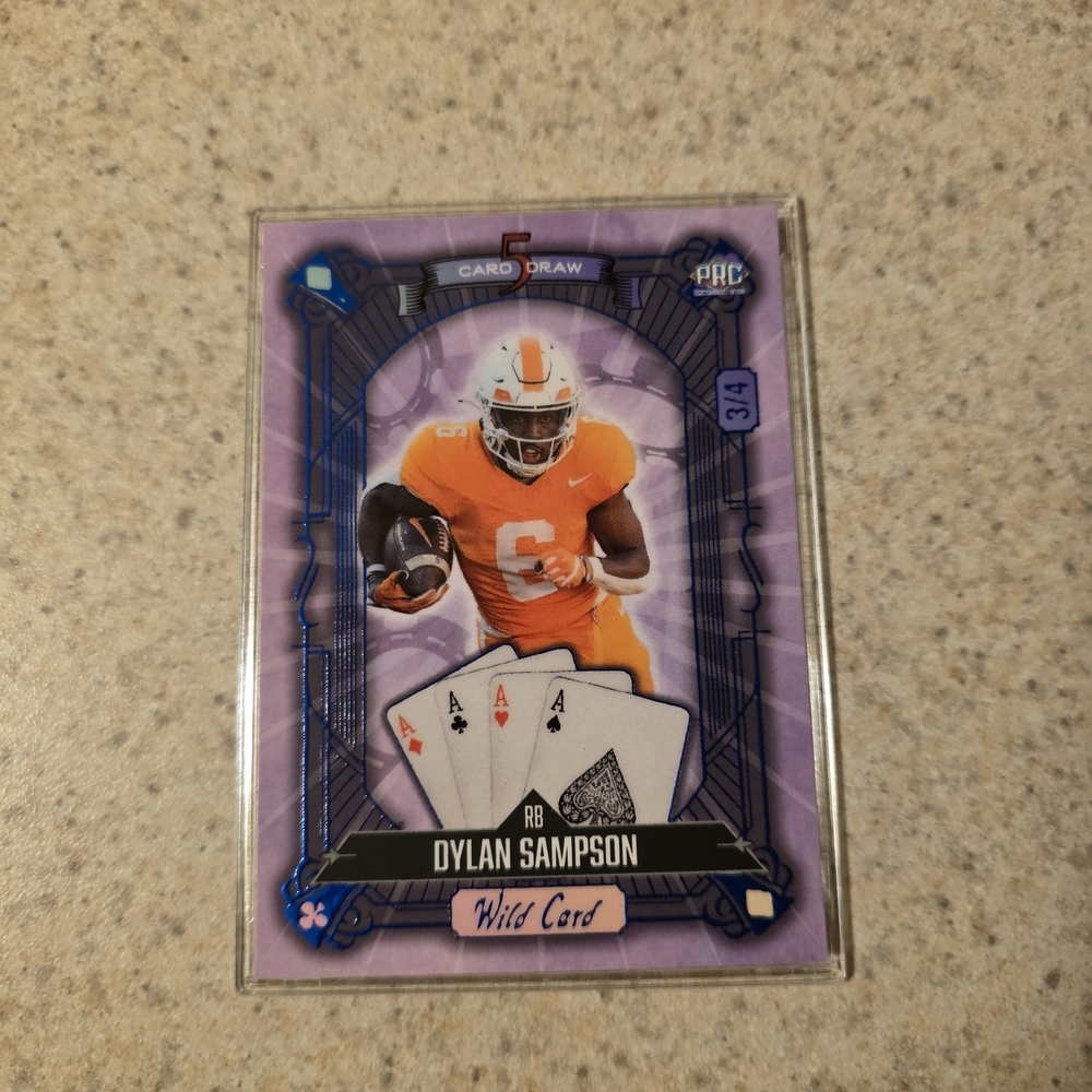 2024 Dylan Sampson, Pink Poker, /4